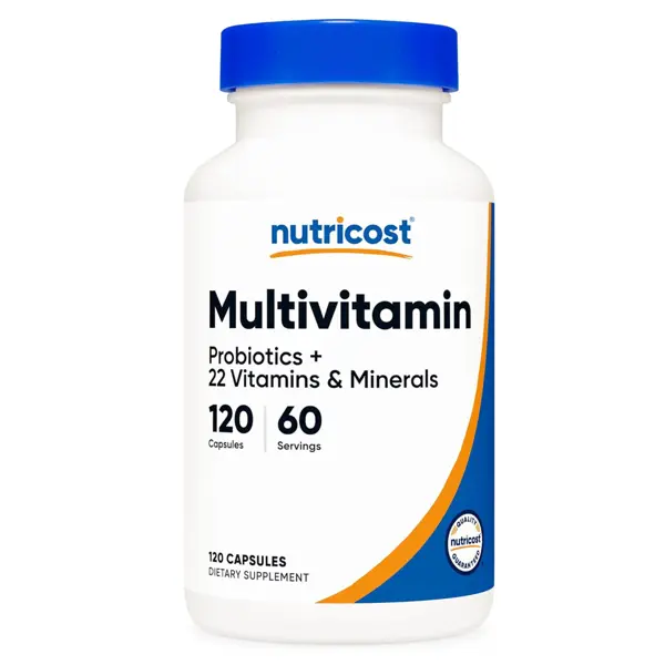 Nutricost, Multivitamin, Probiotics + 22 Vitamins Capsules